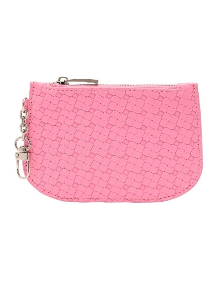 Curved Coin Purse in Pink image 1
