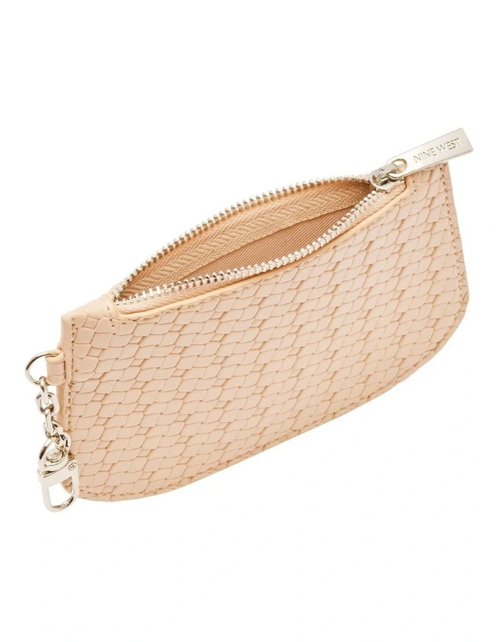 Curved Coin Purse in Natural image 4