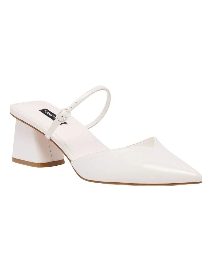 Lake Slip-on Pump in White image 2
