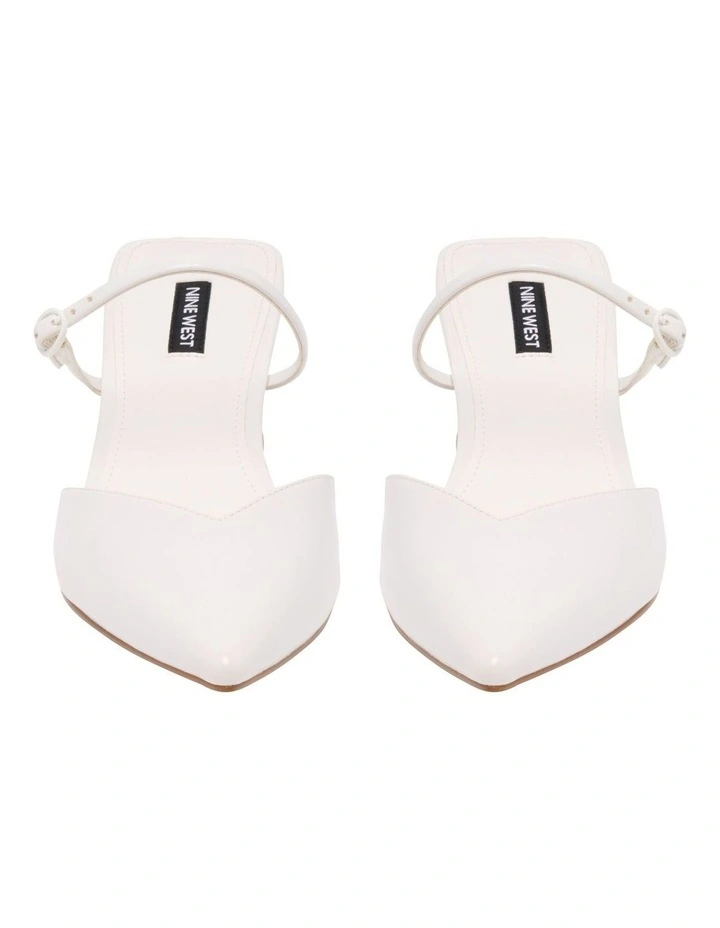Lake Slip-on Pump in White image 3