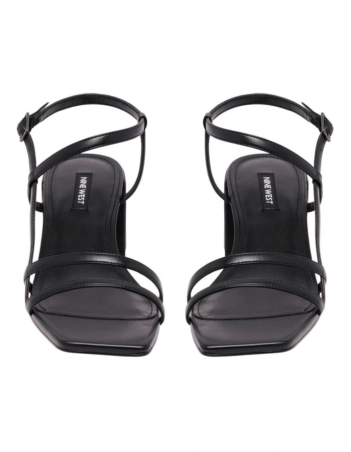 Jinka Heeled Sandal in Black image 3
