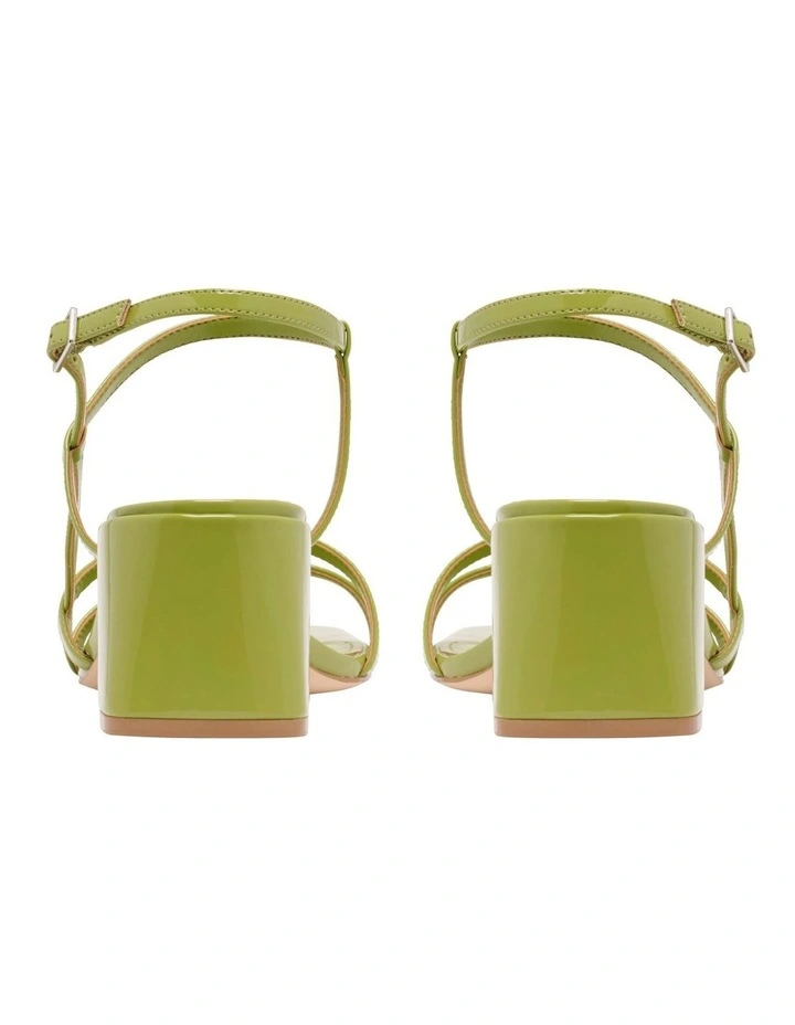 Jinka Heeled Sandal in Light Green image 4