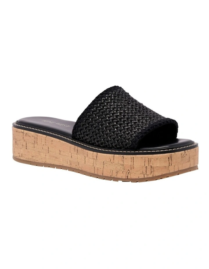 Keller Flatform Sandal in Black image 2