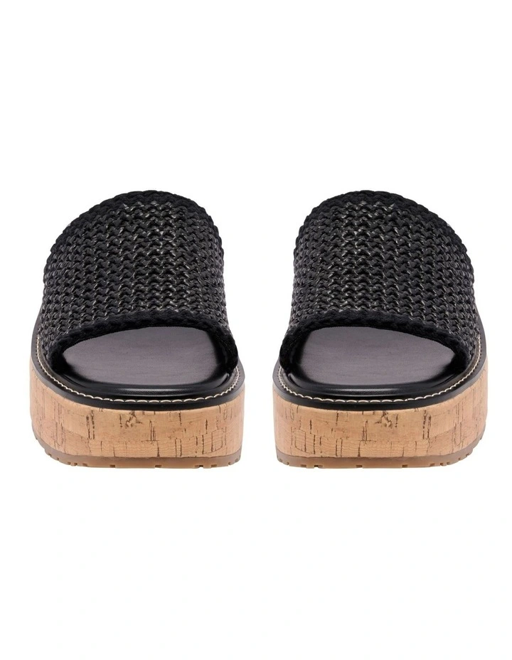 Keller Flatform Sandal in Black image 3