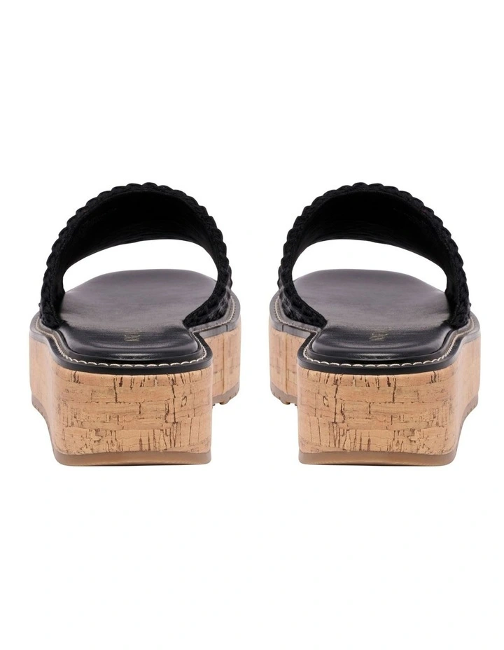Keller Flatform Sandal in Black image 4