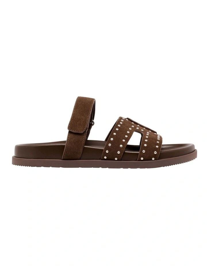 Devas Sandal in Dark Brown image 1
