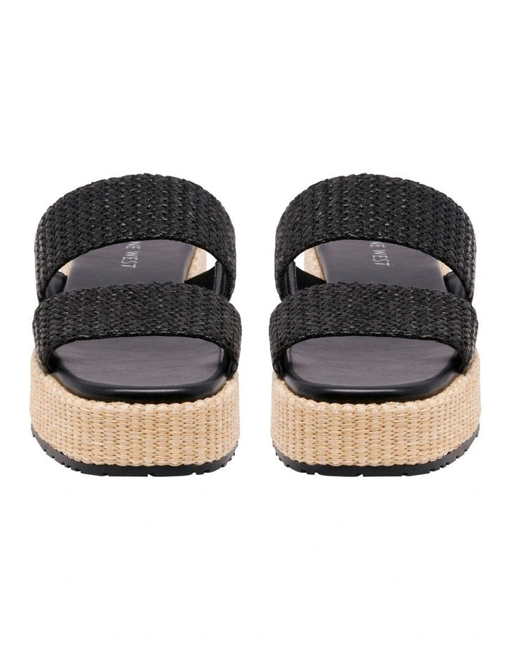 Purt Flatform Sandal in Black image 3