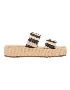 Purt Flatform Sandal in Light Natural