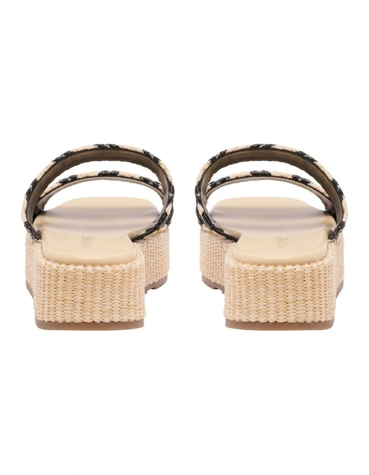 Purt Flatform Sandal in Light Natural image 4