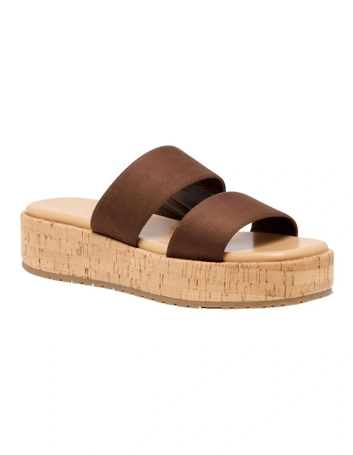 Purt Flatform Sandal in Dark Brown image 2
