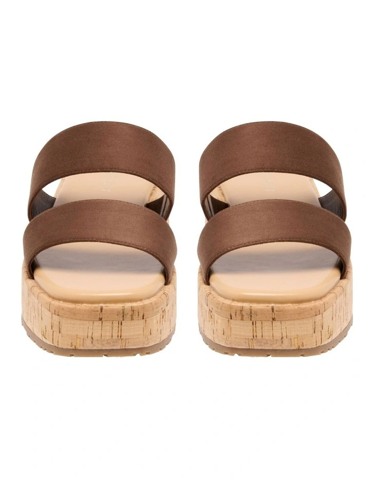 Purt Flatform Sandal in Dark Brown image 3