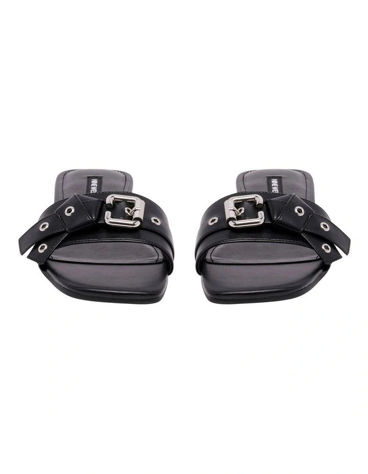 Missj Slip-On Sandal in Black image 3