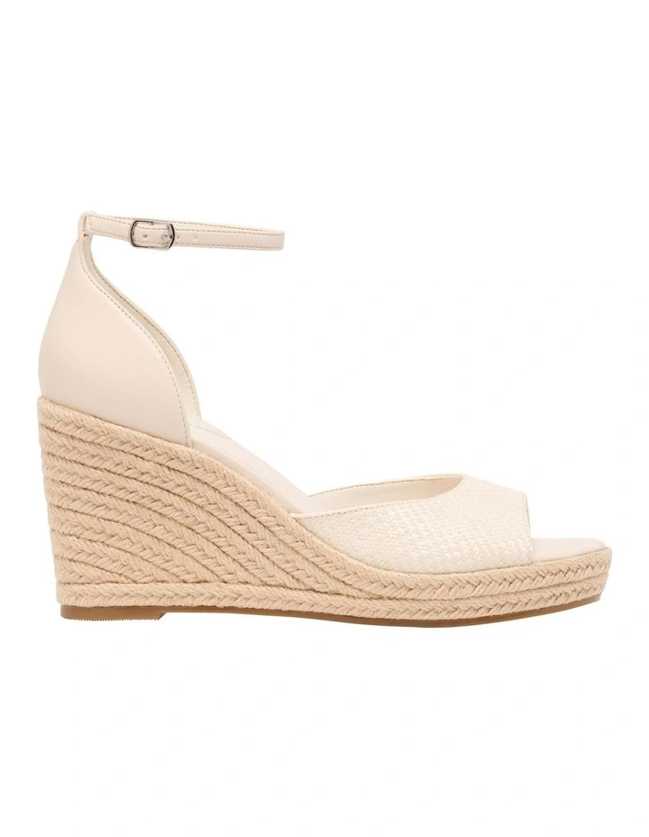 Kiplen Wedge Sandal in Ivory image 2