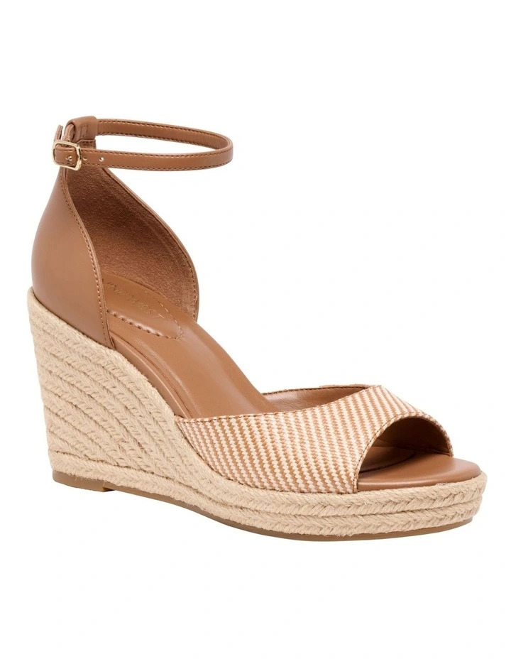 Kiplen Wedge Sandal in Light Natural image 2