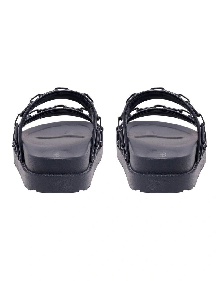 Nunas Flat Sandal in Dark Blue image 4