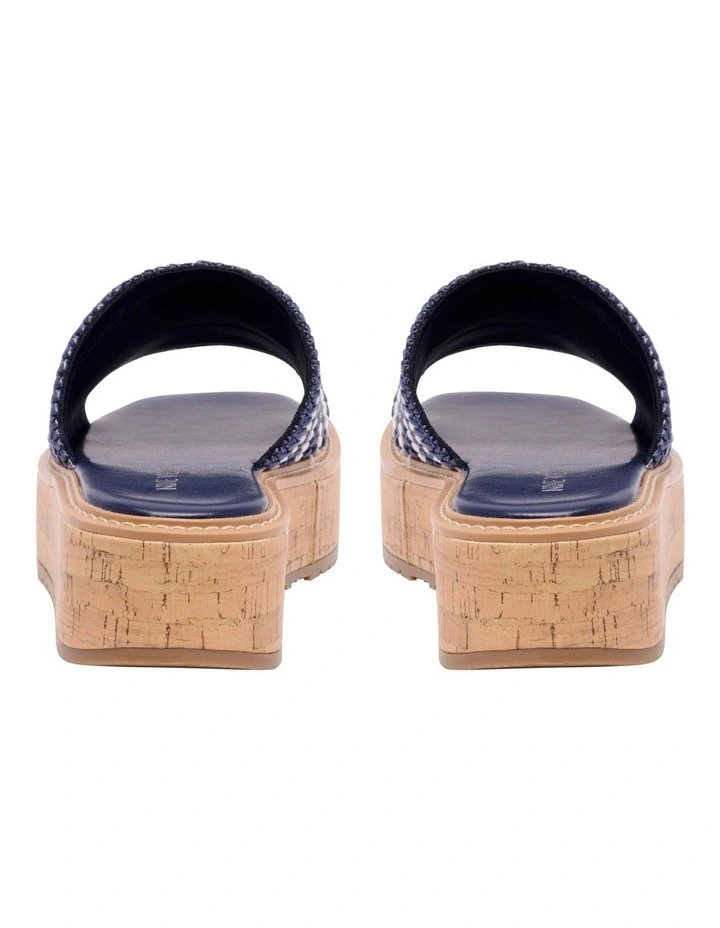 Keller Flatform Sandal in Dark Blue image 4