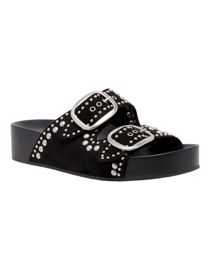 Flinnie Slip On Sandal in Black image 2