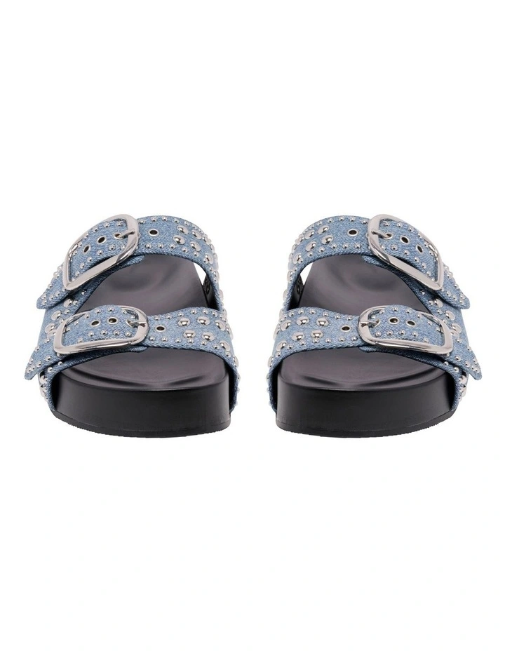Flinnie Slip-On Sandal in Denim image 3
