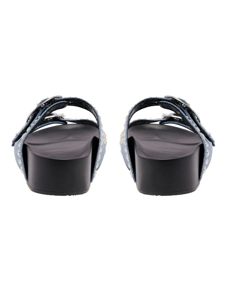 Flinnie Slip-On Sandal in Denim image 4