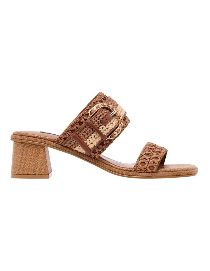 Ebels Heeled Sandals in Brown image 1