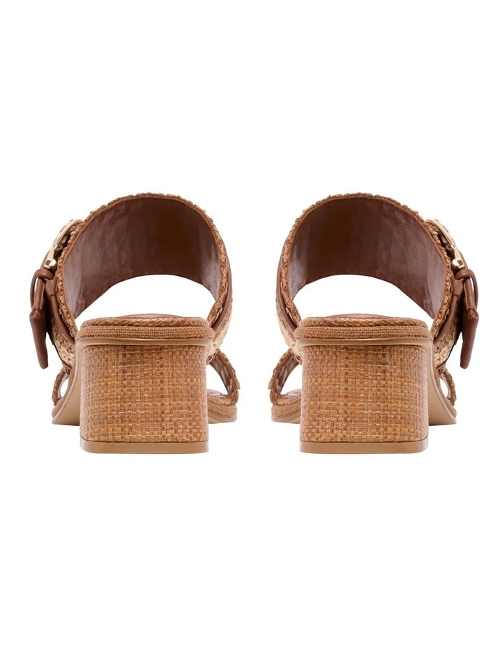 Ebels Heeled Sandals in Brown image 4