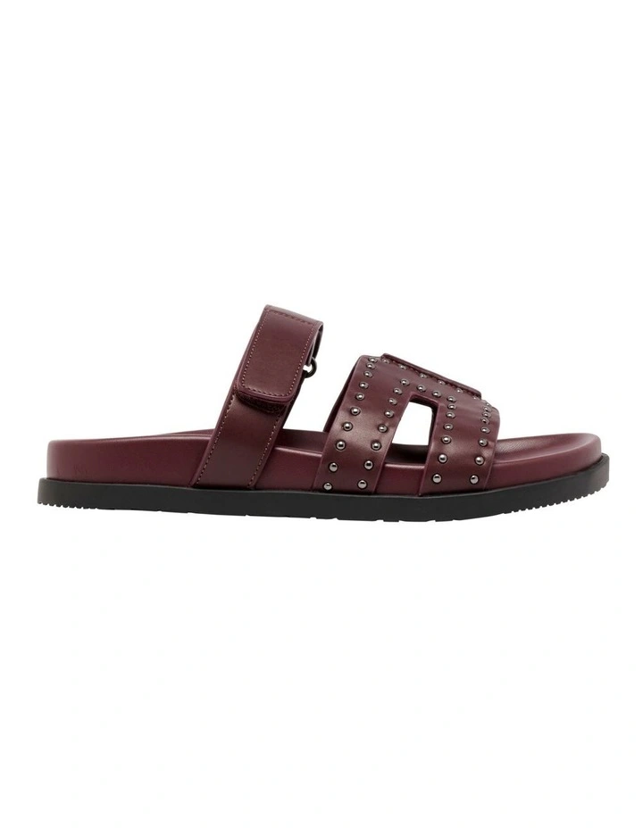 Devas Sandal in Dark Red image 1
