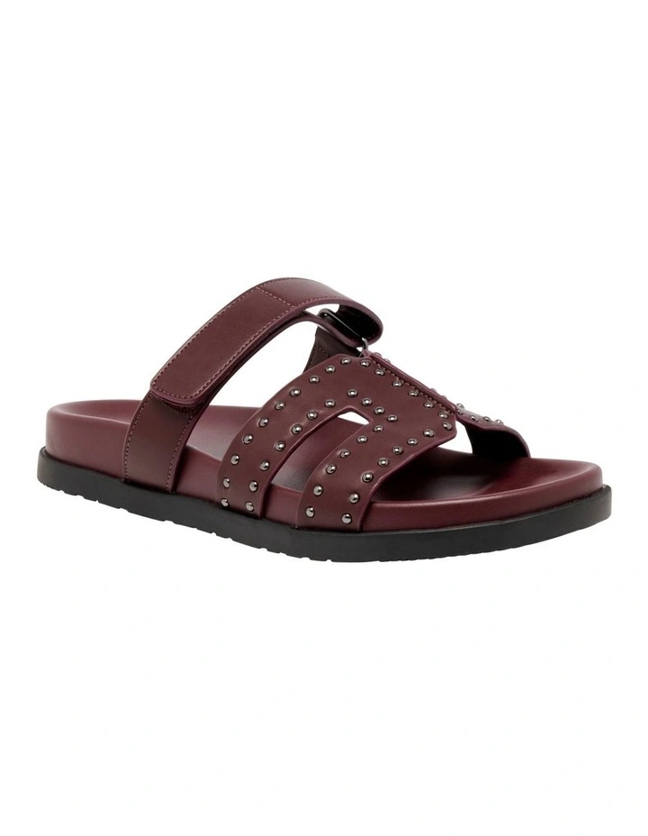 Devas Sandal in Dark Red image 2