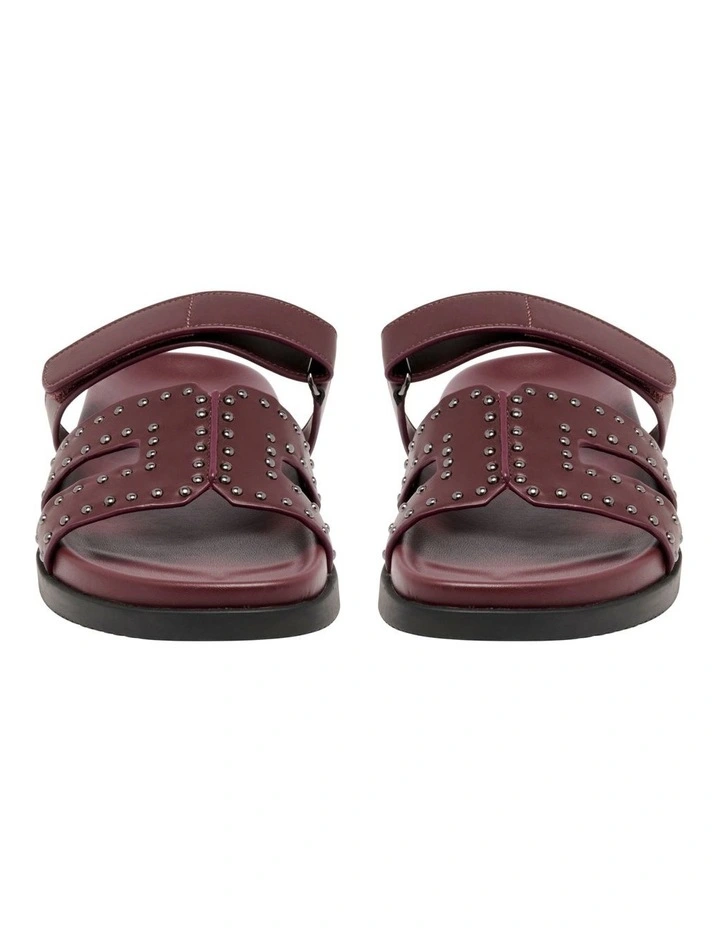 Devas Sandal in Dark Red image 3