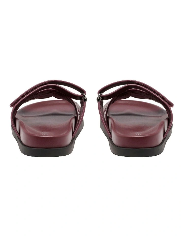 Devas Sandal in Dark Red image 4