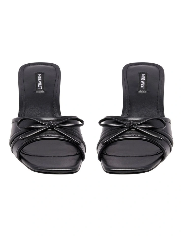 Drana Slip-On Heeled Sandal in Black image 3