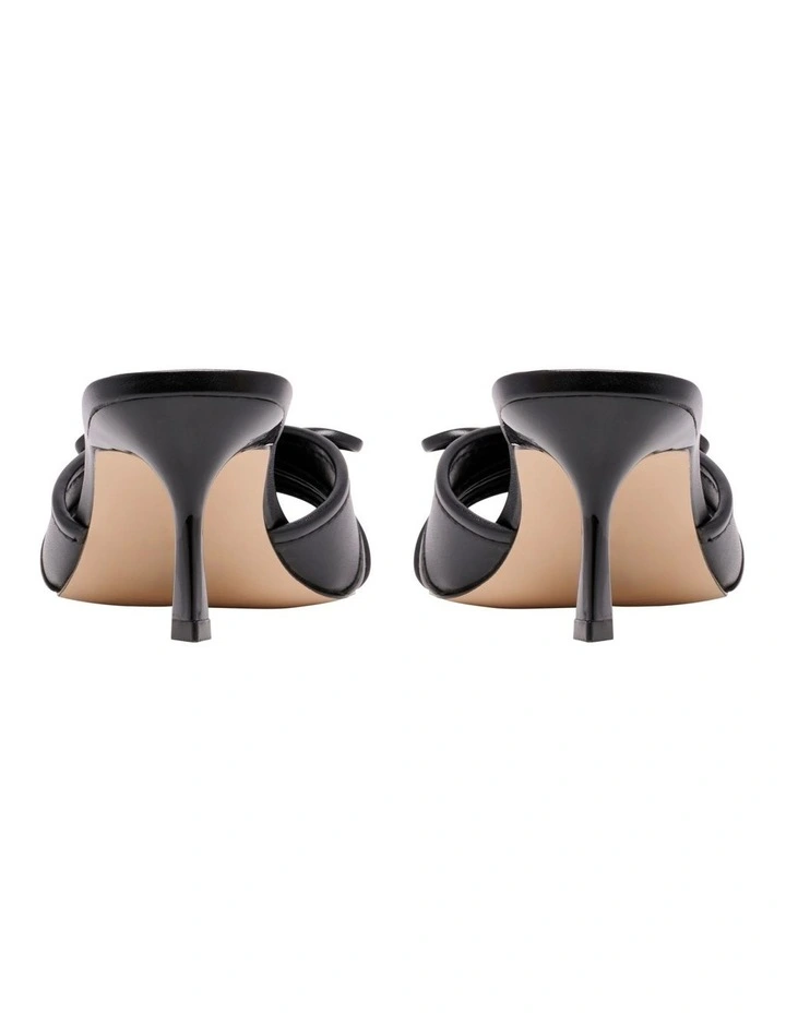 Drana Slip-On Heeled Sandal in Black image 4