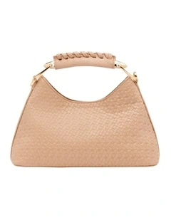 Clover Top Handle Bag in Natural
