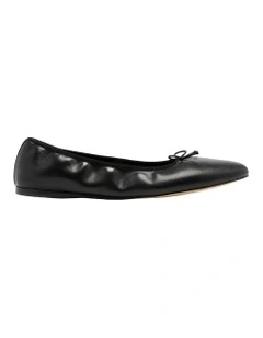 Alimur Ballet Flat in Black