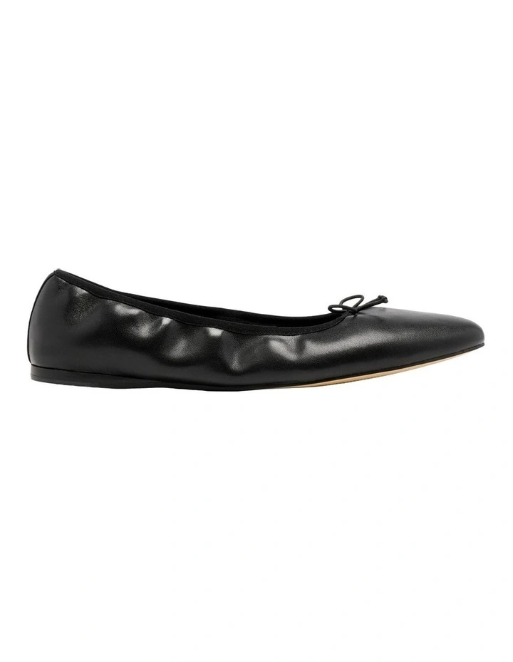 Alimur Ballet Flat in Black image 1