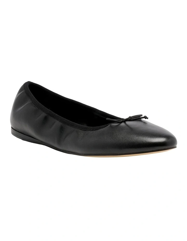 Alimur Ballet Flat in Black image 2