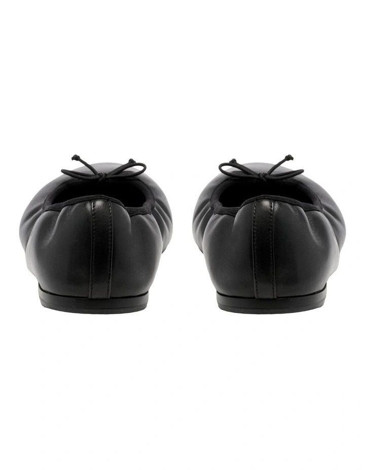 Alimur Ballet Flat in Black image 3