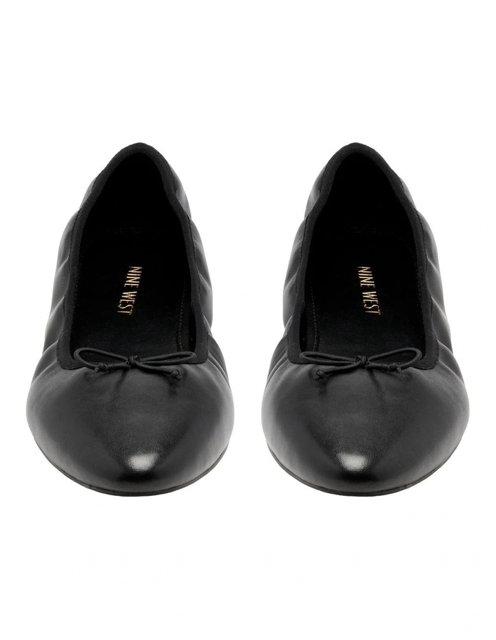 Alimur Ballet Flat in Black image 4