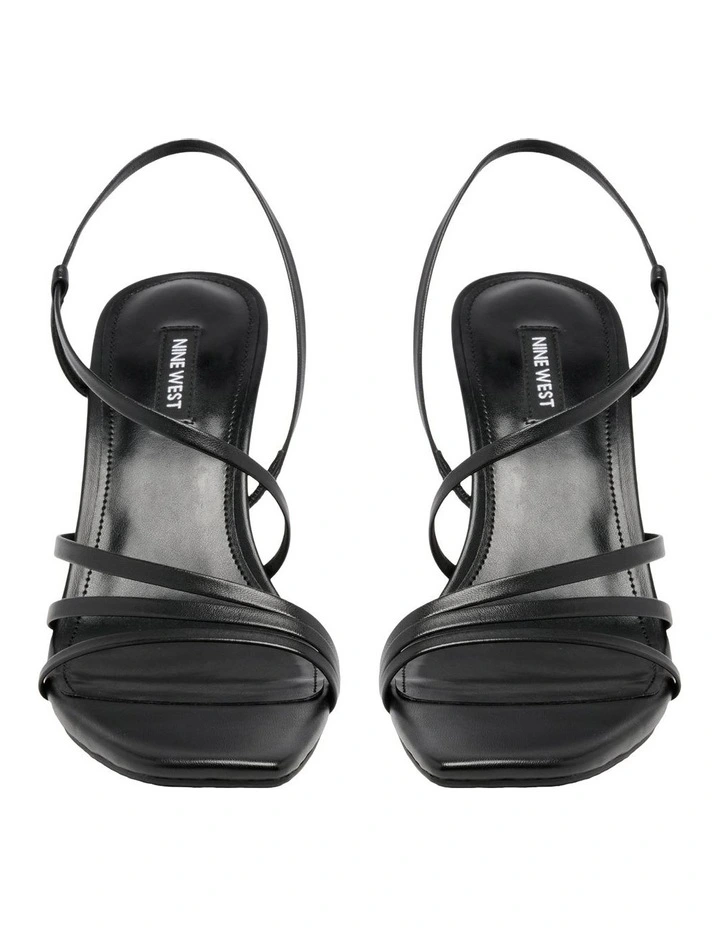 Howya Heeled Sandal in Black image 3