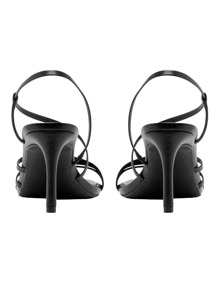 Howya Heeled Sandal in Black image 4