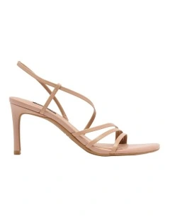 Howya Heeled Sandal in Nude