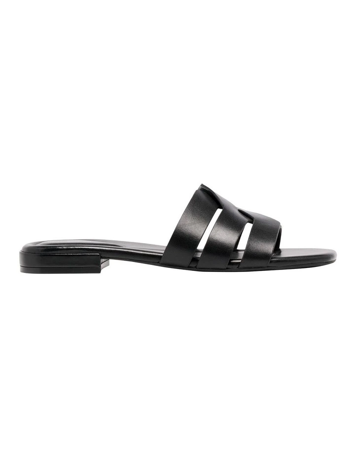 Tocal Flat Sandal in Black image 1