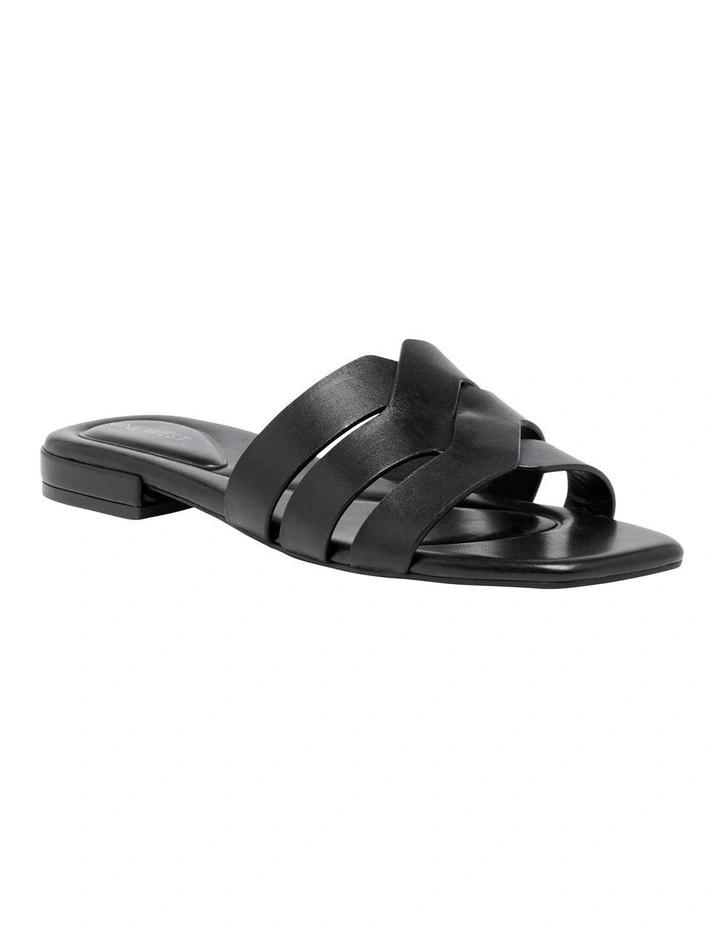 Tocal Flat Sandal in Black image 2