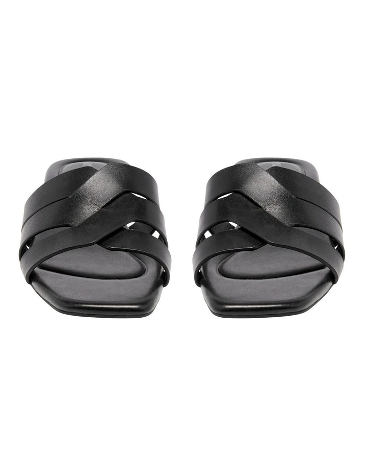 Tocal Flat Sandal in Black image 3