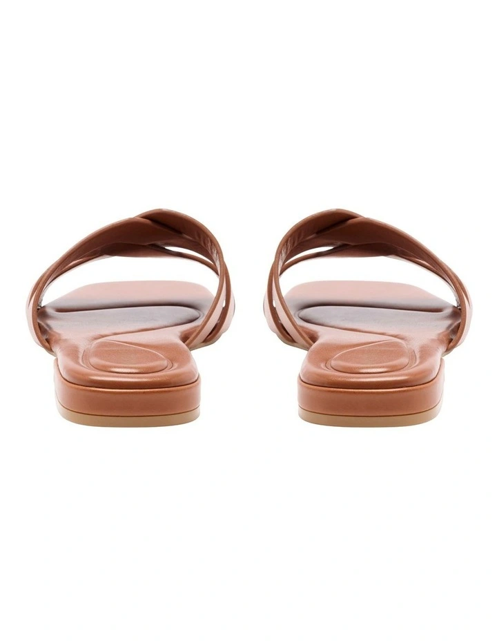 Tocal Flat Sandal in Brown image 4