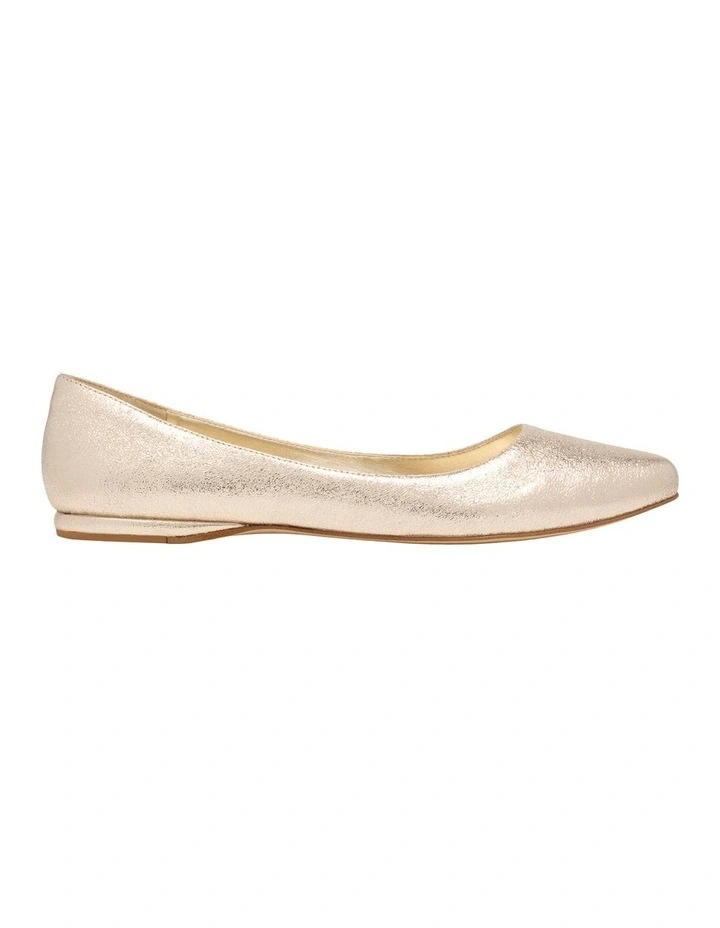 Speakup Ballet Flat in Gold image 1