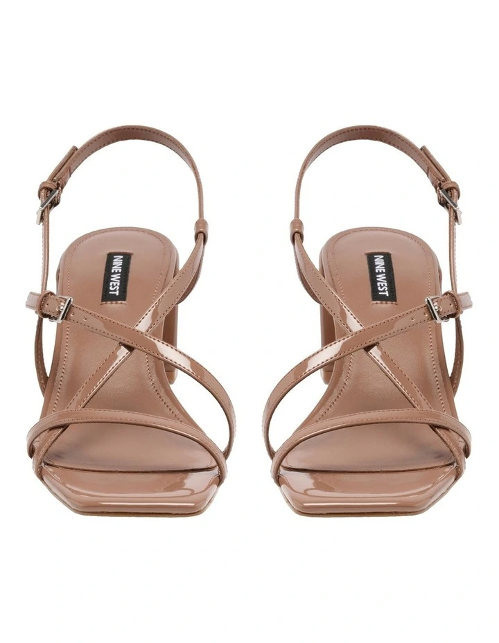 Pucho Heeled Sandal in Natural image 3