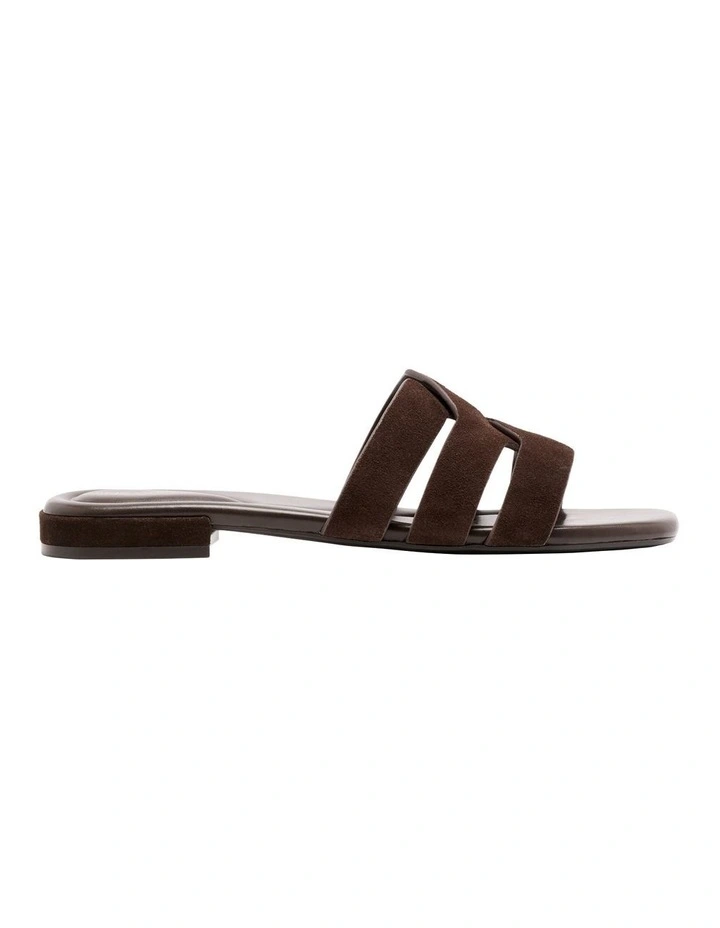 Tocal Flat Sandal in Brown image 1