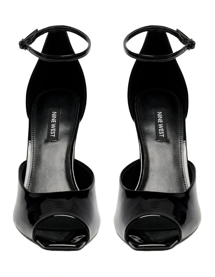Vanisa Peep Toe Pump in Black image 3