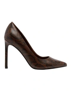 Tatiana Pump in Dark Brown