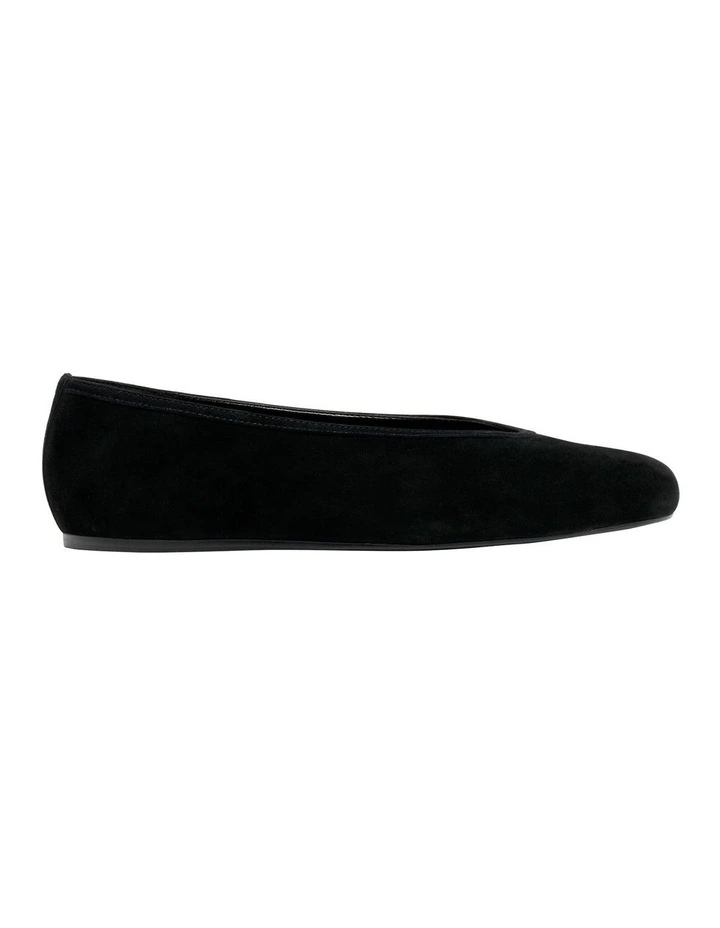 Zucia Ballet Flat in Black image 1